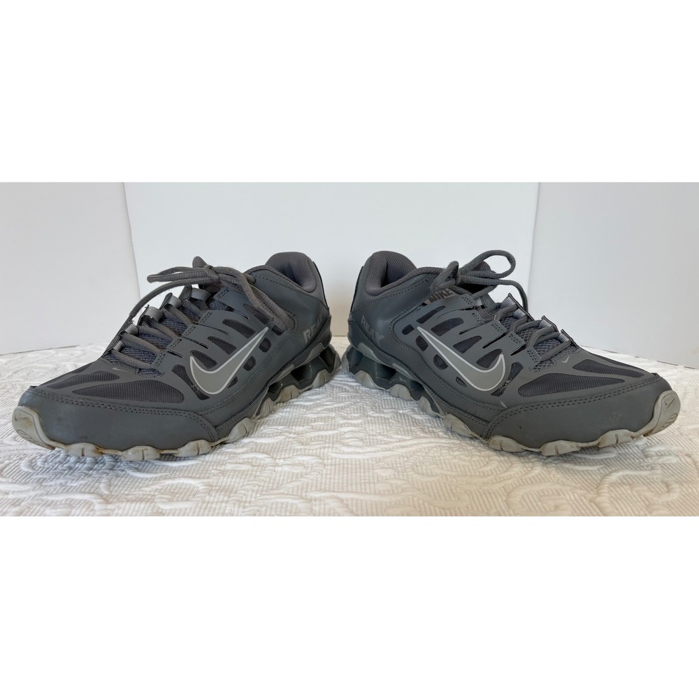 Nike Reax 8 TR Mens Training Shoes Dark Grey Cool Grey 621716-010 Size 8.5 - Picture 4 of 12